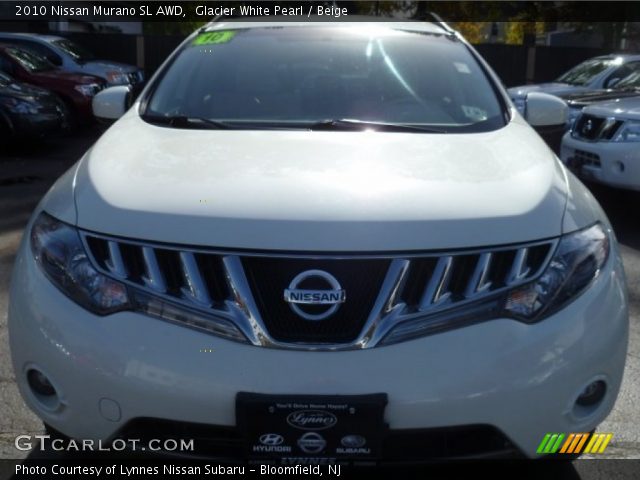 2010 Nissan Murano SL AWD in Glacier White Pearl