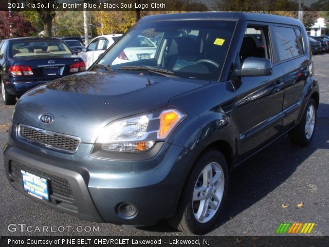 2011 Kia Soul + in Denim Blue