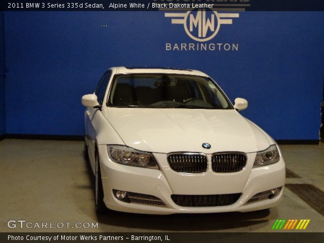 2011 BMW 3 Series 335d Sedan in Alpine White