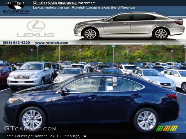 2013 Lexus ES 350 in Deep Sea Blue Mica