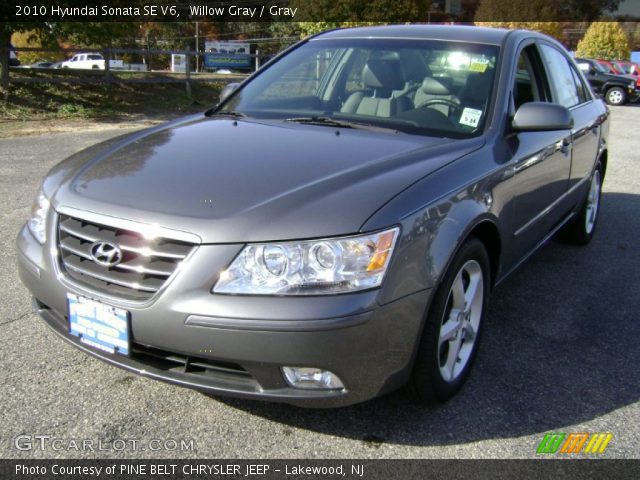 2010 Hyundai Sonata SE V6 in Willow Gray