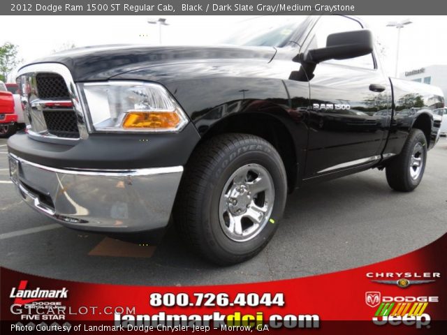 2012 Dodge Ram 1500 ST Regular Cab in Black