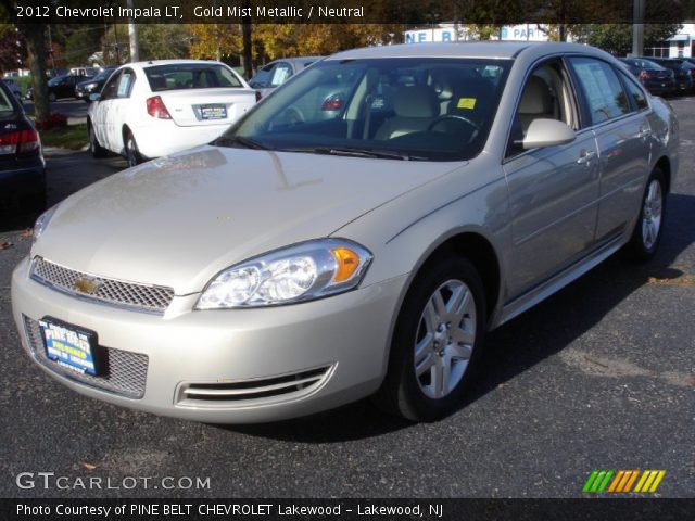 2012 Chevrolet Impala LT in Gold Mist Metallic
