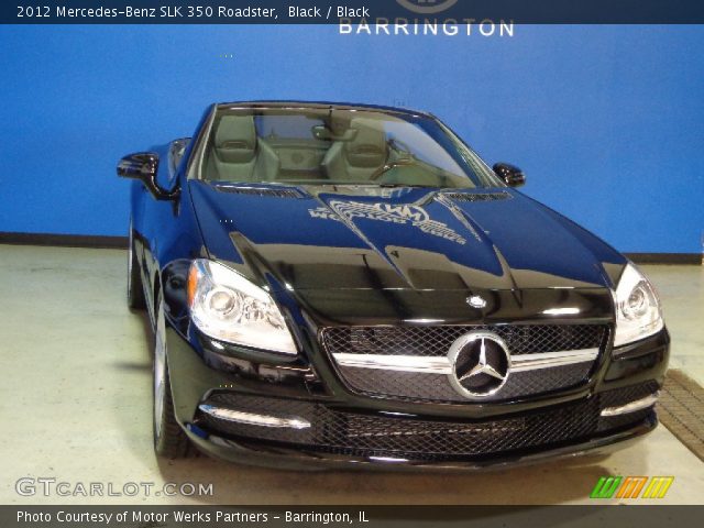 2012 Mercedes-Benz SLK 350 Roadster in Black