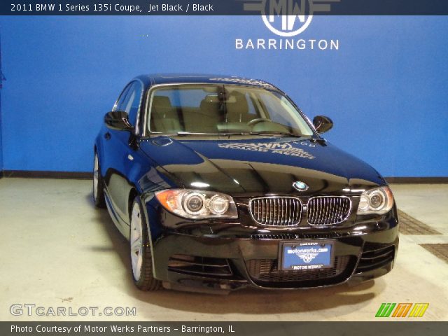 2011 BMW 1 Series 135i Coupe in Jet Black