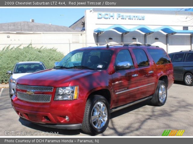 2009 Chevrolet Suburban LTZ 4x4 in Red Jewel Tintcoat