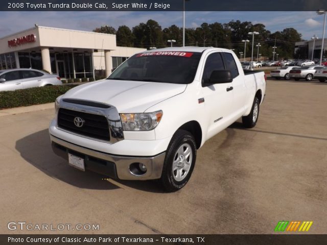 2008 Toyota Tundra Double Cab in Super White