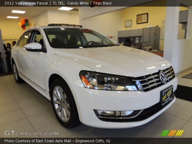 2012 Volkswagen Passat 2.5L SEL in Candy White