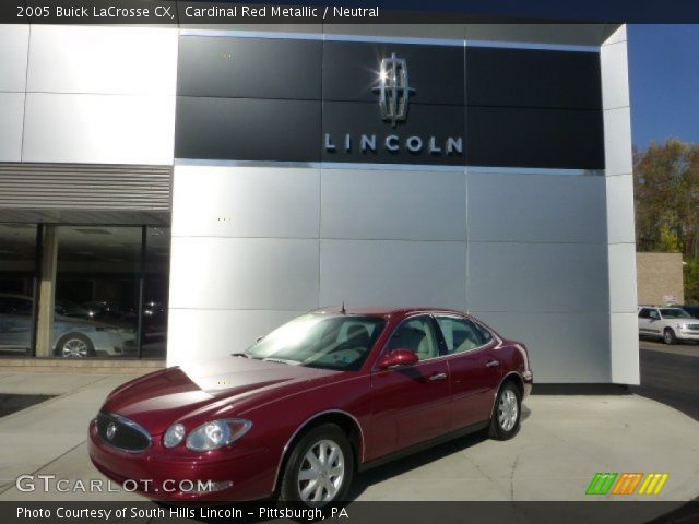 2005 Buick LaCrosse CX in Cardinal Red Metallic
