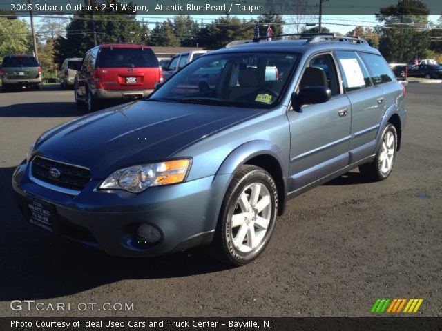 2006 Subaru Outback 2.5i Wagon in Atlantic Blue Pearl