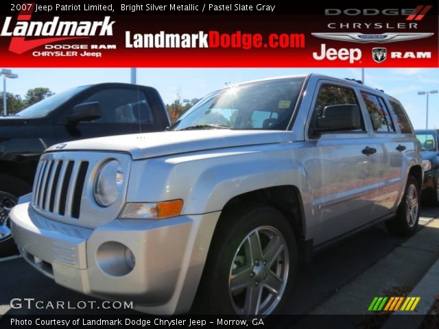 2007 Jeep Patriot Limited in Bright Silver Metallic