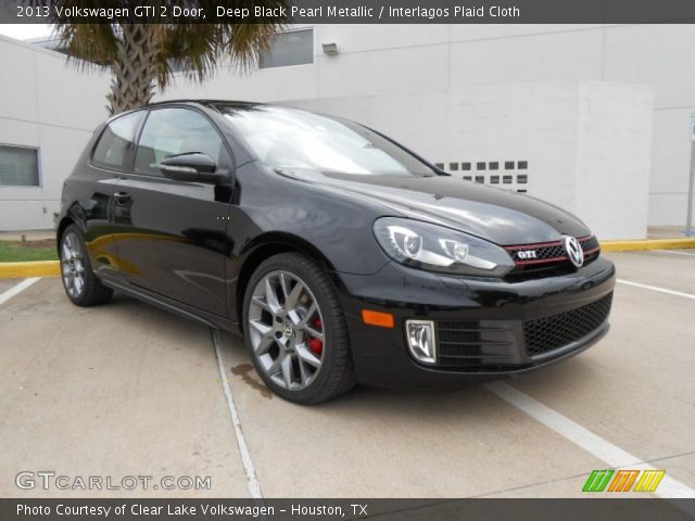 2013 Volkswagen GTI 2 Door in Deep Black Pearl Metallic