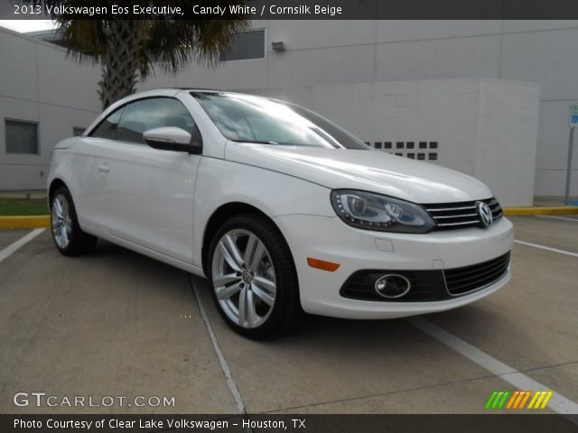 2013 Volkswagen Eos Executive in Candy White