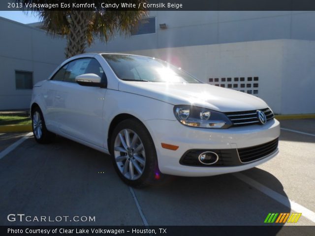2013 Volkswagen Eos Komfort in Candy White