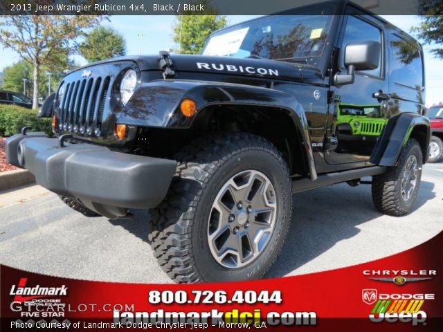 2013 Jeep Wrangler Rubicon 4x4 in Black