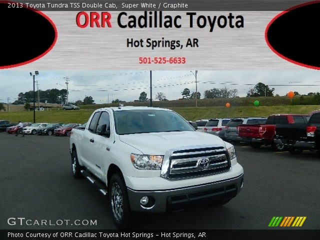 2013 Toyota Tundra TSS Double Cab in Super White