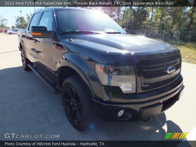 2013 Ford F150 FX4 SuperCrew 4x4 in Tuxedo Black Metallic