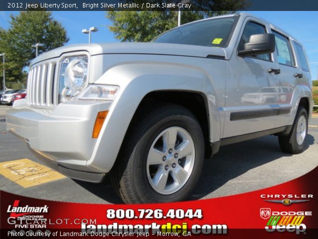 2012 Jeep Liberty Sport in Bright Silver Metallic