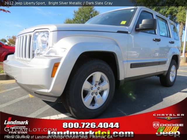 2012 Jeep Liberty Sport in Bright Silver Metallic