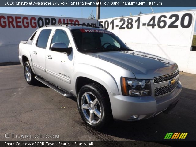 2010 Chevrolet Avalanche Z71 4x4 in Sheer Silver Metallic