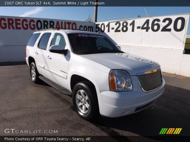 2007 GMC Yukon SLT 4x4 in Summit White