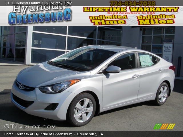 2013 Hyundai Elantra GLS in Silver