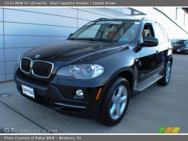 2010 BMW X5 xDrive30i in Black Sapphire Metallic