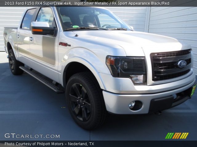 2013 Ford F150 FX4 SuperCrew 4x4 in Ingot Silver Metallic