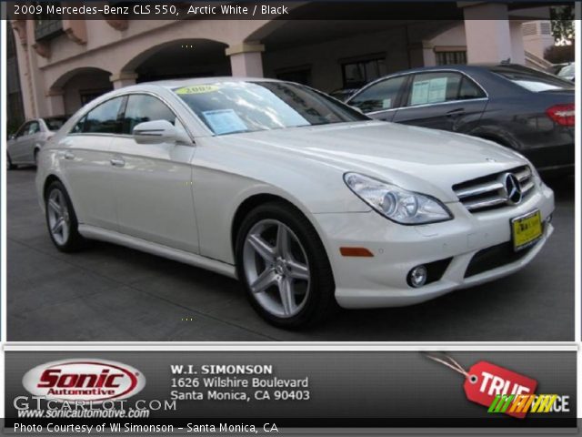 2009 Mercedes-Benz CLS 550 in Arctic White