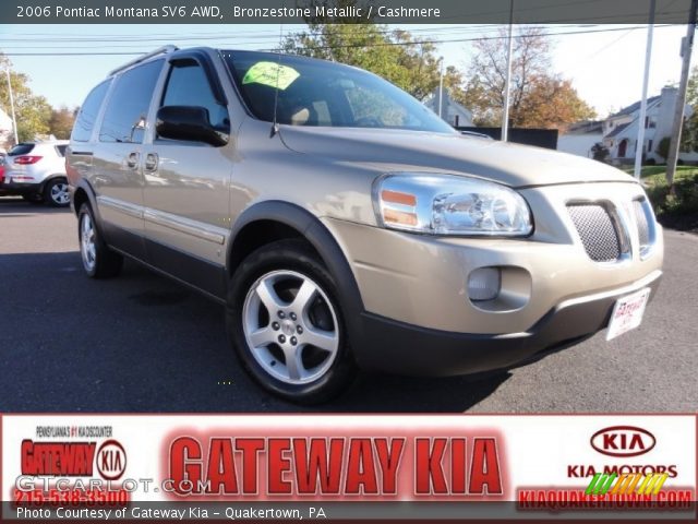 2006 Pontiac Montana SV6 AWD in Bronzestone Metallic