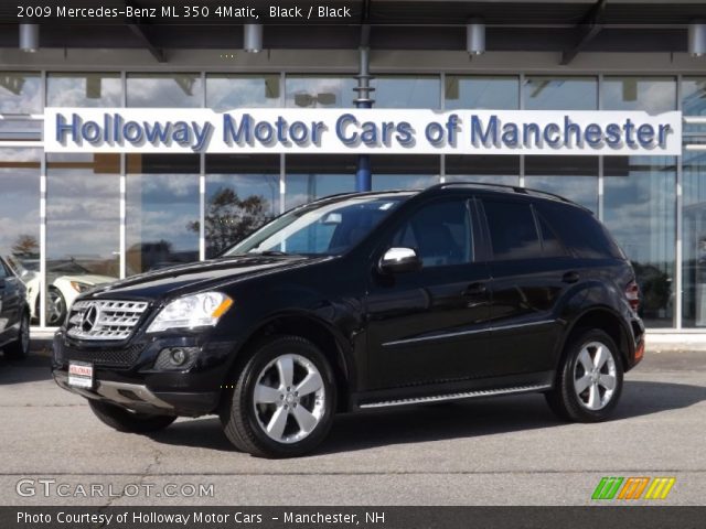 2009 Mercedes-Benz ML 350 4Matic in Black