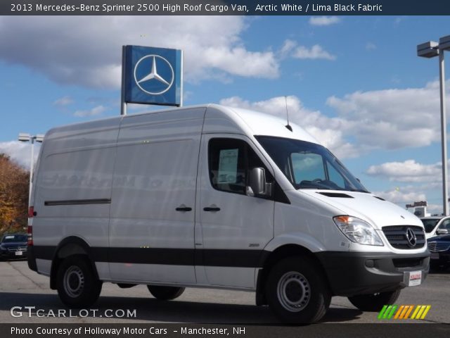 2013 Mercedes-Benz Sprinter 2500 High Roof Cargo Van in Arctic White