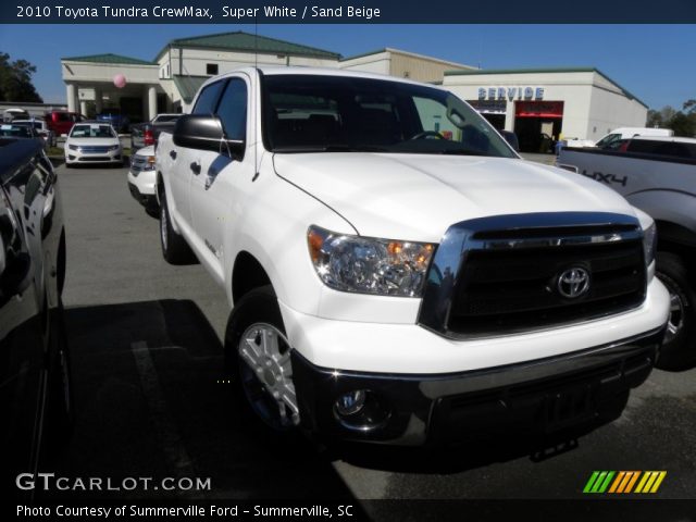 2010 Toyota Tundra CrewMax in Super White