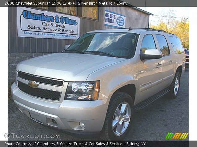 2008 Chevrolet Suburban 1500 LS 4x4 in Silver Birch Metallic