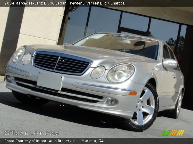 2004 Mercedes-Benz E 500 Sedan in Pewter Silver Metallic