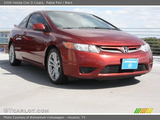 2006 Honda Civic Si Coupe in Rallye Red