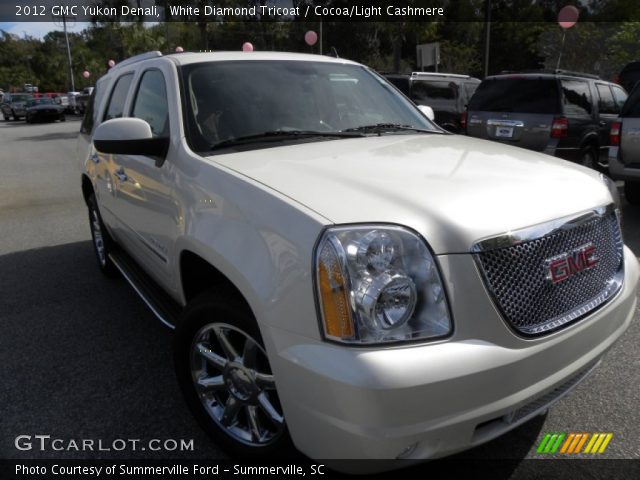 2012 GMC Yukon Denali in White Diamond Tricoat