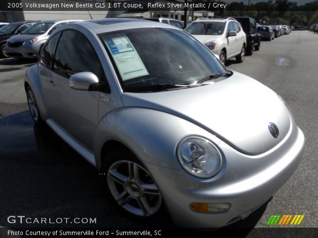 2005 Volkswagen New Beetle GLS 1.8T Coupe in Reflex Silver Metallic