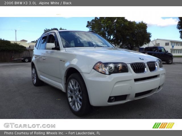 2006 BMW X3 3.0i in Alpine White