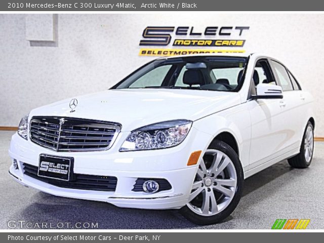 2010 Mercedes-Benz C 300 Luxury 4Matic in Arctic White