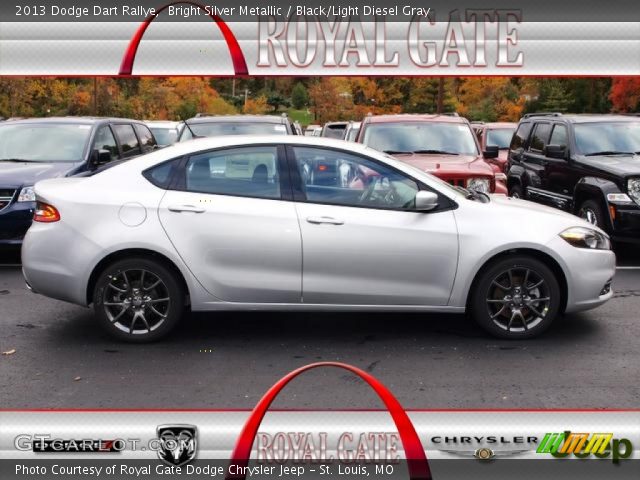 2013 Dodge Dart Rallye in Bright Silver Metallic