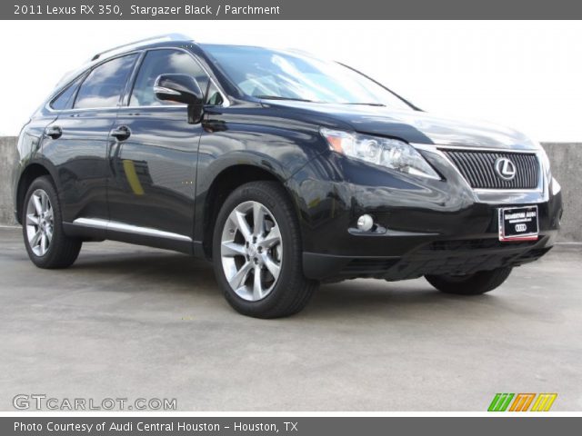 2011 Lexus RX 350 in Stargazer Black