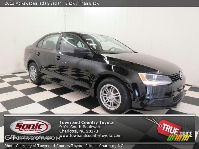 2012 Volkswagen Jetta S Sedan in Black