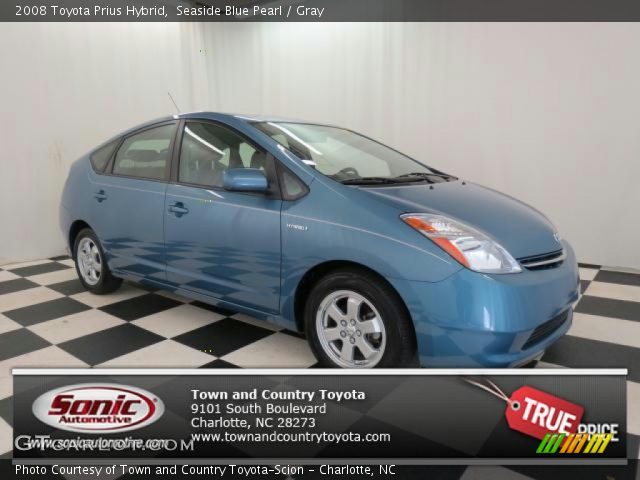 2008 Toyota Prius Hybrid in Seaside Blue Pearl