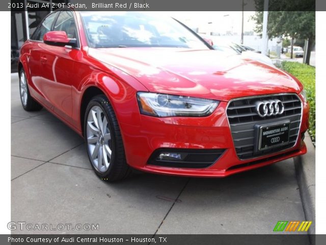 2013 Audi A4 2.0T Sedan in Brilliant Red