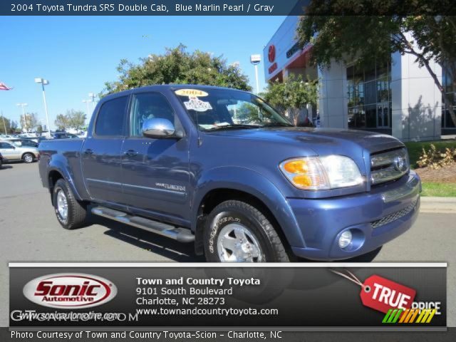2004 Toyota Tundra SR5 Double Cab in Blue Marlin Pearl