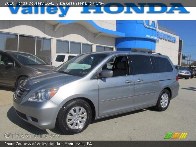 2010 Honda Odyssey EX-L in Slate Green Metallic