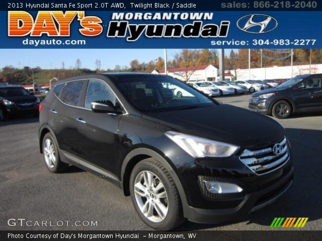 2013 Hyundai Santa Fe Sport 2.0T AWD in Twilight Black