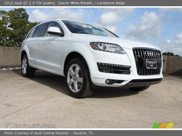 2013 Audi Q7 3.0 TDI quattro in Glacier White Metallic