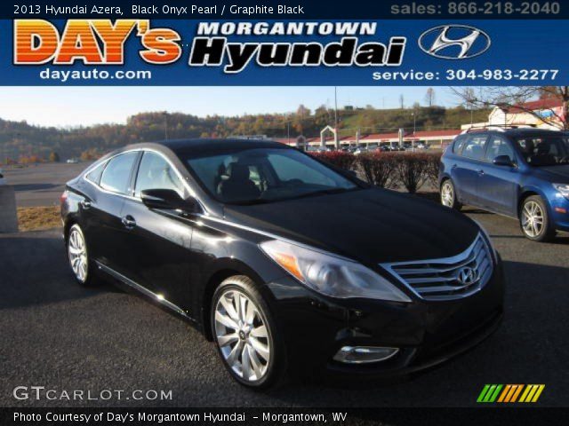 2013 Hyundai Azera  in Black Onyx Pearl